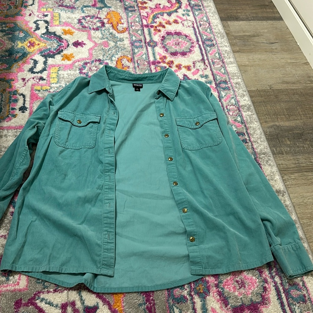 Corduroy Patagonia button up